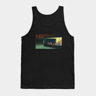 Nighthawks Last Supper Tank Top